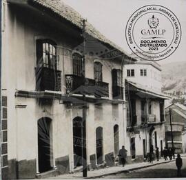 Retrato de la casa de Juana Sanches Y Mariano Melgarejo