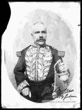 Reproducción de una fotografía de Narciso Campero Leyes. Presidente de Bolivia durante el periodo de 19 de enero 1880 al 4 de septiembre de 1884