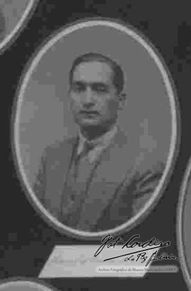 Imagen de un amigo y compañero de Benigno Palacios. La Paz 24 de enero de 1932.