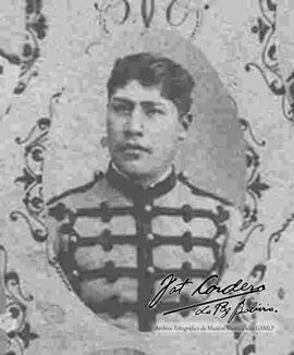 Imagen de uno de los rifleros de los huzares de guardía. Cochabamba, 16 de julio de 1894.