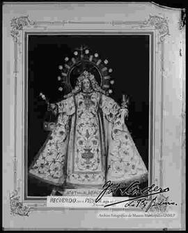 Imagen de Nuestra Señora de la Merced, recuerdo de la fiesta del año 1904.