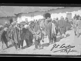 Celebración de la fiesta patronal de la hacienda Cascachi, por parte de los comunarios.