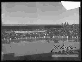 Espectaculo de la corrida de toros en la plaza de toros Olimpic.