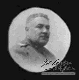 Imagen de un empleado de la policia. 2 de agosto de 1918.