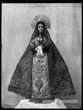 Imagen de la virgen Esther Dolorosa.