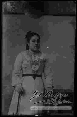 Reproducción de la imagen de una dama