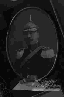 Imagen del mayor cardenas, del regimiento "Abaroa" 1º de caballería. Guaqui 30 de agosto de 1921.