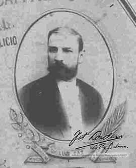 Imagen del Ministro de Gobierno Dr. Luis Paz.
