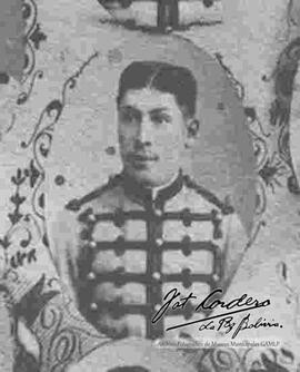 Imagen de uno de los rifleros de los huzares de guardía. Cochabamba, 16 de julio de 1894.