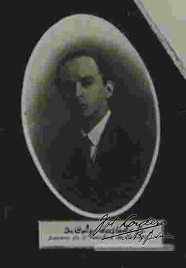 Imagen del Dr. Celso Cristado D. Decano de la facultad de derecho. Parte del primer consejo universitario, Universidad Mayor Gabriel Rene Moreno, Santa Cruz - Bolivia junio de 1939