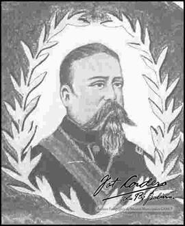 Imagen de Agustín Morales. 16º presidente de Bolivia (1871 - 1872).