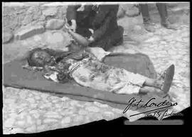 Un niño muerto, desmembrado