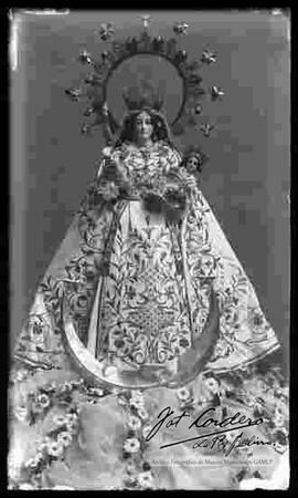 Imagen de la Virgen de Copacabana.