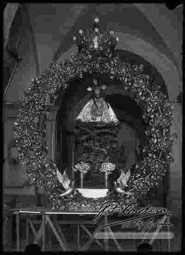 Altar de la imagen del Justo Juez, en la Catedral.