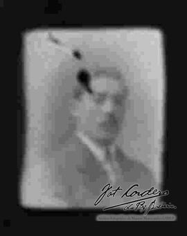 Imagen de un empleado de la policia. 2 de agosto de 1918.