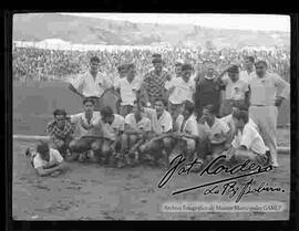 Equipo de futbol" Norten Futbol Club", en el estadium Hernando Siles