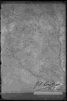 Mapa que muestra la parte ocupada por el Paraguay en el Chaco Boreal.