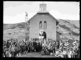 Fiesta patronal de la Cruz en la capilla del calvario de la zona norte, 3 de mayo.