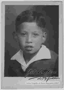 Niño Julio Gonzalo Cordero Benavides