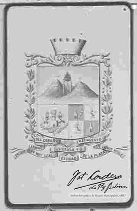 Imagen del escudo de la ciudad de la plata