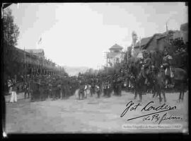 Desfile del Colegio Militar, en la  transmisión de mando presidencial del General Ismael Montes,  S. E José Gutiérrez