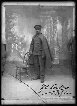 Foto de estudio de un soldado de la expedición al Acre