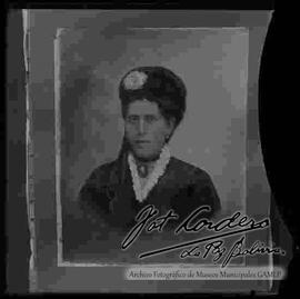 Reproducción del retrato de una dama