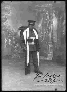 Soldado de la expedición al Acre, en el cuartel