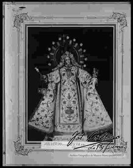 Imagen de Nuestra Señora de la Merced, recuerdo de la fiesta del año 1904.