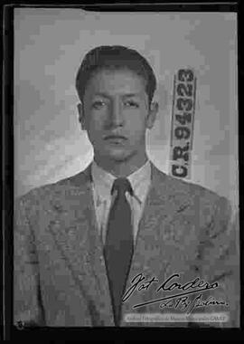 Foto carnet  de Marcelo Quiroga Santa Cruz  C.R. 94323.