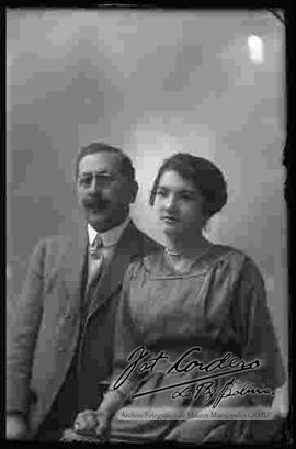 Retrato  de una pareja de esposos