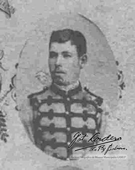 Imagen de uno de los rifleros de los huzares de guardía. Cochabamba, 16 de julio de 1894.
