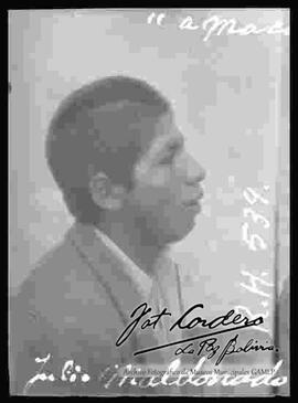 Delincuente de nombre: Julio Maldonado Cabrera,  de perfil