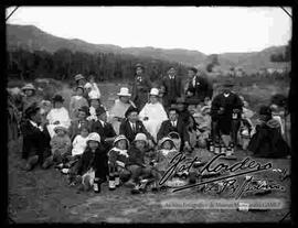 Familia en un día de campo, por la zona de miraflores