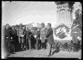 Presidente del Honorable Consejo Municipal de La Paz, agradeciendo el Homenaje de la Embajada Argentina después de  la transmisión de mando Presidencial del General Ismael Montes,  S. E José Gutiérrez