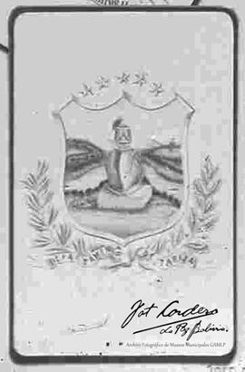 Imagen del escudo del departamento de Tarija.