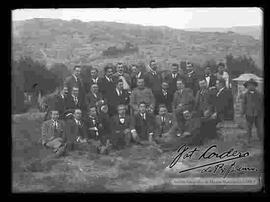 Grupo político en un día de campo