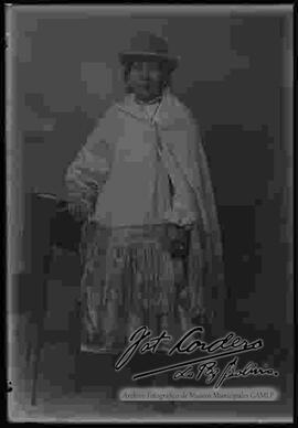 Foto de estudio de Francisca Cordero de Chávez