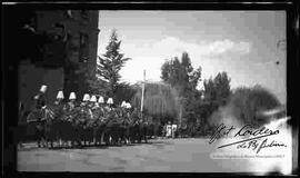 Desfile del regimiento de caballería