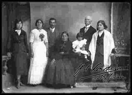 Foto de estudio de una familia